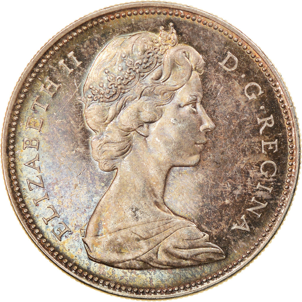 Coin, Canada, Elizabeth II, Dollar, 1967, Royal Canadian Mint, Ottawa