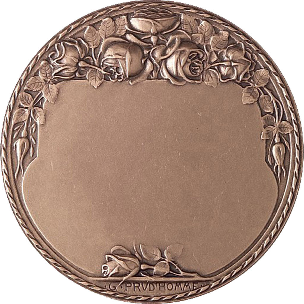 France, Medal, The Fifth Republic, Prud'homme.G, MS(65-70), Bronze