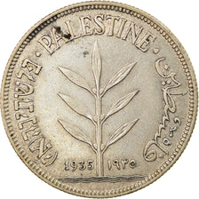 Coin, Palestine, 100 Mils, 1935, EF(40-45), Silver, KM:7