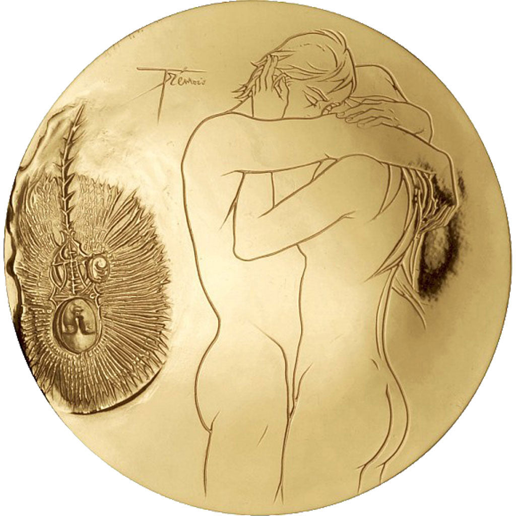 FRANCE, Arts & Culture, The Fifth Republic, Medal, MS(65-70), Bronze, 81, 225.00