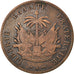 Coin, Haiti, 2 Centimes, 1886, Paris, EF(40-45), Bronze, KM:49