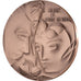 FRANCE, Arts & Culture, The Fifth Republic, Medal, MS(65-70), Bronze, 285.00