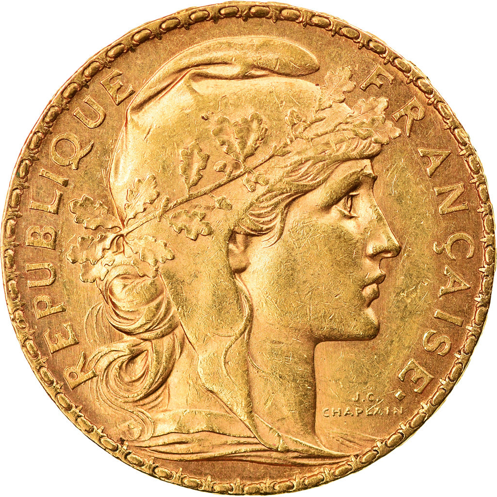 Monnaie, France, Marianne, 20 Francs, 1902, Paris, SUP, Or, Gadoury:1064, KM:847