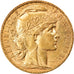 Moneta, Francja, Marianne, 20 Francs, 1904, Paris, AU(55-58), Złoto, KM:847