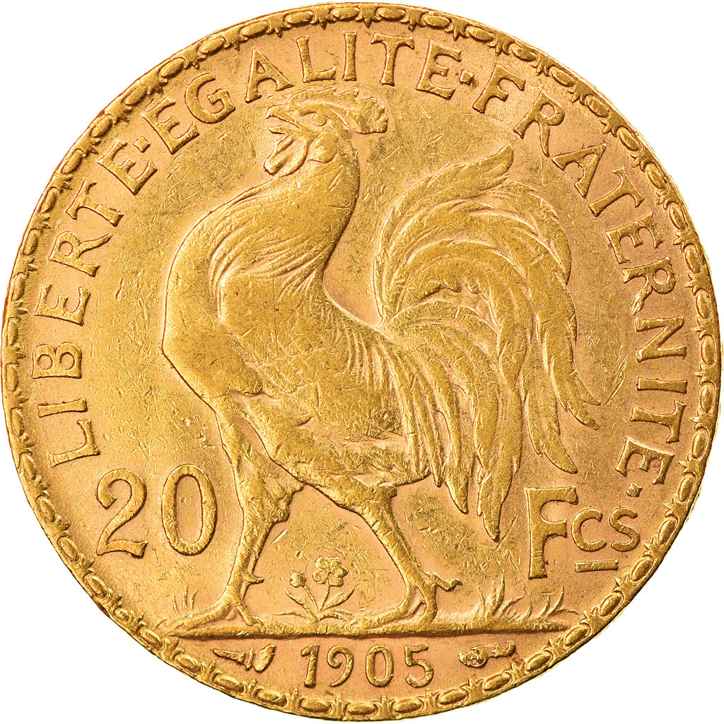 Monnaie, France, Marianne, 20 Francs, 1905, Paris, TTB+, Or, Gadoury:1064