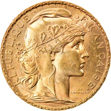 Coin, France, Marianne, 20 Francs, 1904, Paris, MS(60-62), Gold, KM:847