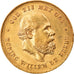Coin, Netherlands, William III, 10 Gulden, 1875, Utrecht, AU(55-58), Gold
