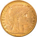 Moneta, Francia, Marianne, 10 Francs, 1906, Paris, BB+, Oro, KM:846