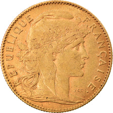 Coin, France, Marianne, 10 Francs, 1906, Paris, EF(40-45), Gold, KM:846