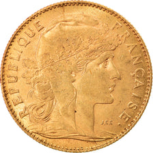 Coin, France, Marianne, 10 Francs, 1900, Paris, EF(40-45), Gold, KM:846