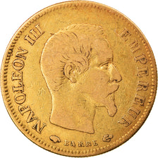 Monnaie, France, Napoleon III, Napoléon III, 10 Francs, 1857, Paris, TB+, Or