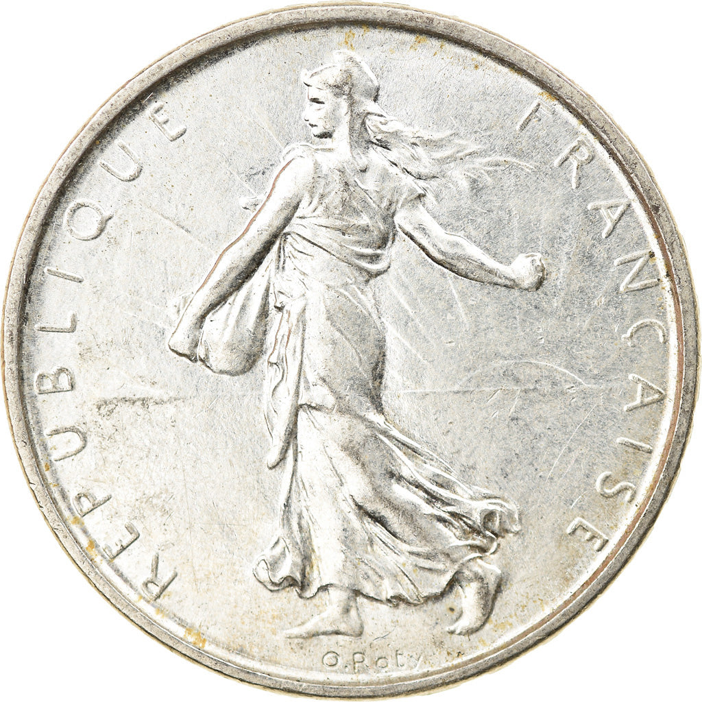 Coin, France, Semeuse, 5 Francs, 1962, Paris, AU(55-58), Silver, KM:926