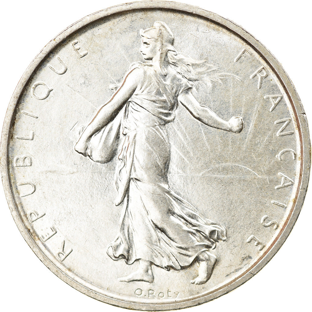 Coin, France, Semeuse, 5 Francs, 1963, Paris, MS(60-62), Silver, KM:926