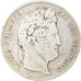 Moneta, Francia, Louis-Philippe, 5 Francs, 1837, Rouen, MB, Argento, KM:749.2
