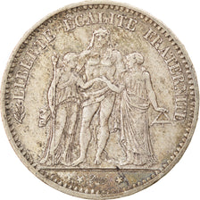 Coin, France, Hercule, 5 Francs, 1875, Paris, EF(40-45), Silver, KM:820.1