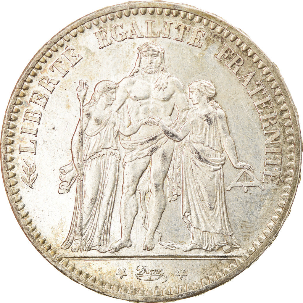 Coin, France, Hercule, 5 Francs, 1873, Paris, AU(55-58), Silver, KM:820.1