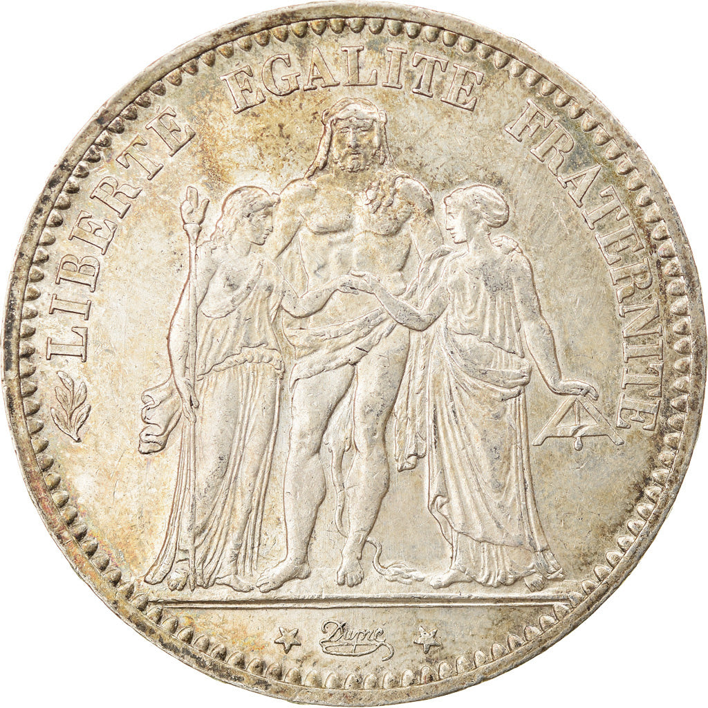 Coin, France, Hercule, 5 Francs, 1873, Paris, AU(50-53), Silver, KM:820.1