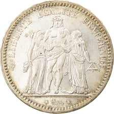 Coin, France, Hercule, 5 Francs, 1873, Paris, MS(60-62), Silver, KM:820.1