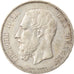 Coin, Belgium, Leopold II, 5 Francs, 5 Frank, 1876, EF(40-45), Silver, KM:24
