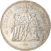 Coin, France, Hercule, 50 Francs, 1978, Paris, AU(55-58), Silver, KM:941.1