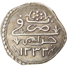 Moneta, Algeria, ALGIERS, Mahmud II, 1/3 Budju, Tugrali-batlaka, 1816 (1232 AH)