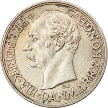 Moneta, Danimarca, Frederik VIII, 10 Öre, 1907, Copenhagen, BB+, Argento