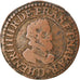Münze, Frankreich, Henri IV, Double Tournois, 1610, Lyon, S, Kupfer, CGKL:204