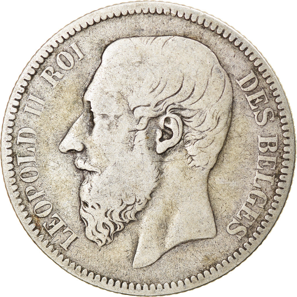Monnaie, Belgique, Leopold II, 2 Francs, 2 Frank, 1866, TB, Argent, KM:30.1
