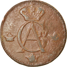 Coin, Sweden, Gustaf IV Adolf, 1/2 Skilling, 1807, F(12-15), Copper, KM:565