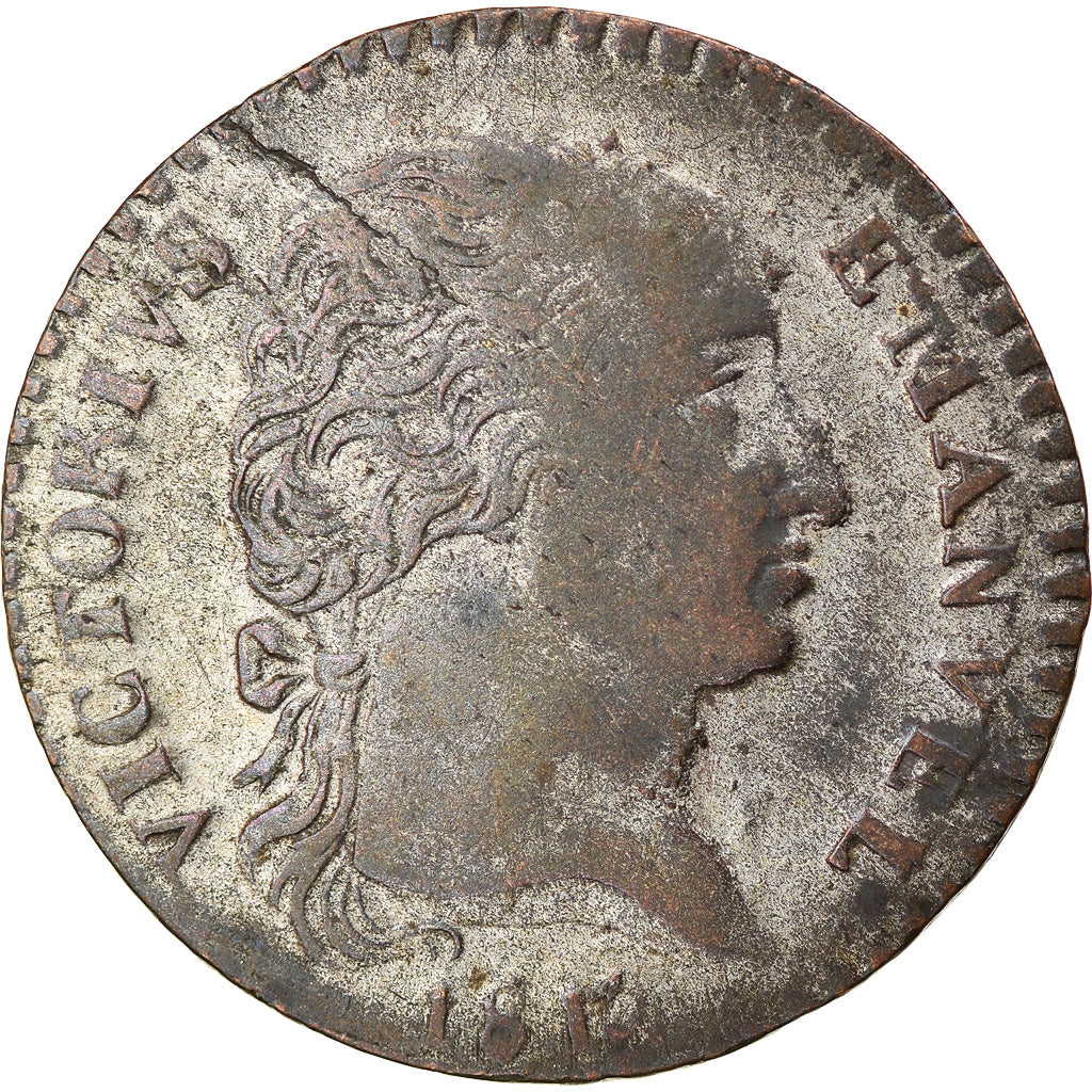 Moneda, Estados italianos, SARDINIA, Vittorio Emanuele I, 2.6 Soldi, 1815