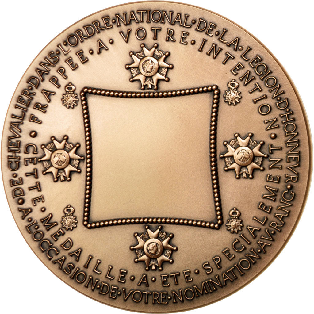 Médaille, Monnaie de Paris, Légion d'Honneur Nomination