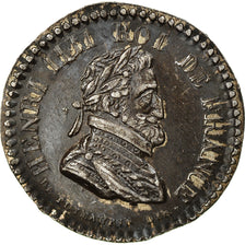 Francia, medalla, Louis XVIII, Quinaire, Henri IV, History, SC, Plata