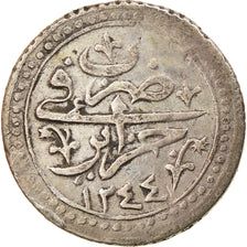 Münze, Algeria, ALGIERS, Mahmud II, 1/4 Budju, 6 Mazuna, 1828 (AH 1244), SS