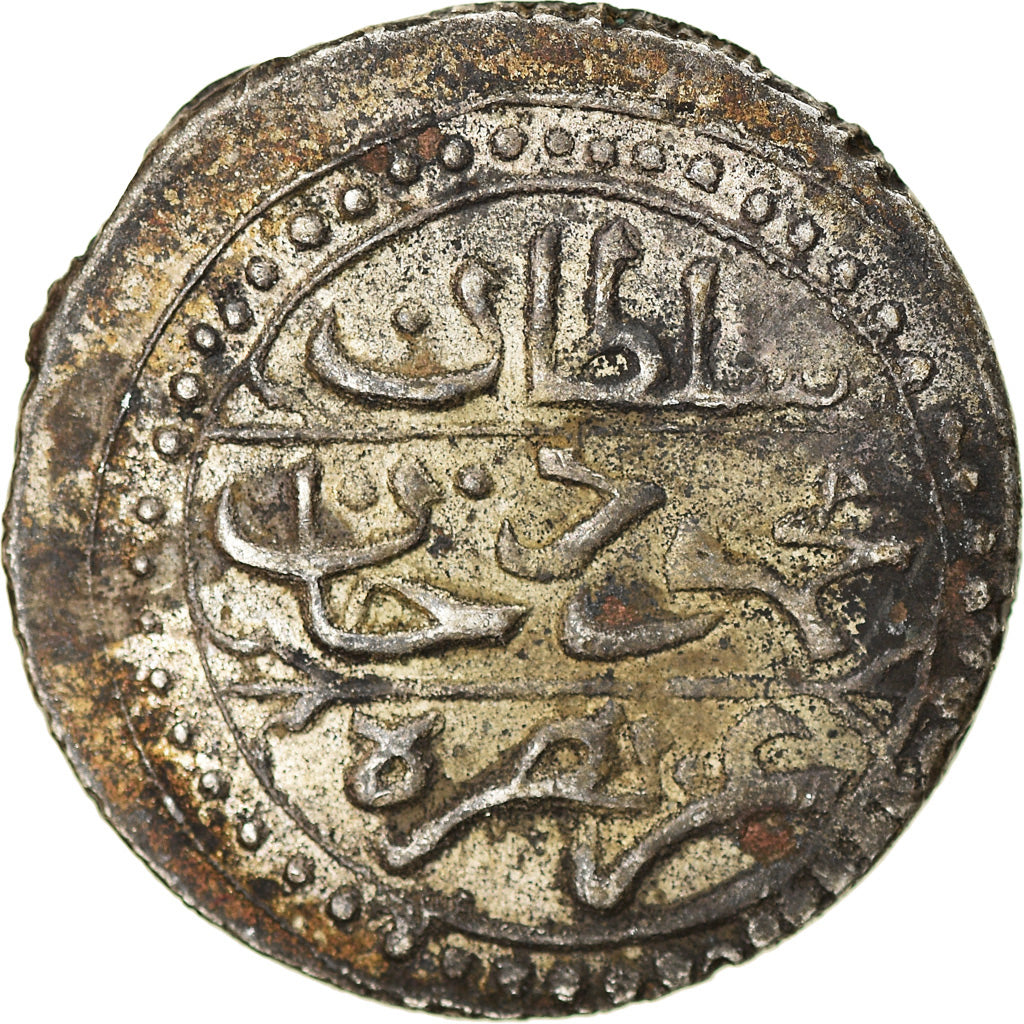 Monnaie, Algeria, ALGIERS, Mahmud II, 1/8 Budju, Suman Budju, 1828 (AH 1244)