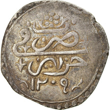 Coin, Algeria, ALGIERS, Selim III, 1/4 Budju, 1794 (AH 1209), Jaza'ir
