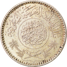 Coin, Saudi Arabia, UNITED KINGDOMS, 1/4 Riyal, 1935/AH1354, AU(55-58), Silver