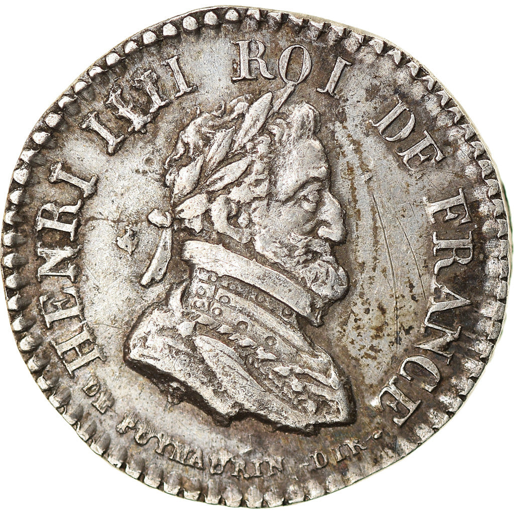 Frankreich, Medaille, Louis XVIII, Quinaire, Henri IV, History, VZ, Silber