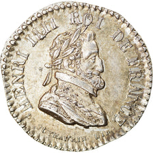 Francia, medaglia, Louis XVIII, Quinaire, Henri IV, History, SPL, Argento