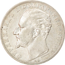 Münze, Bulgarien, Ferdinand I, 5 Leva, 1894, Kormoczbanya, Hungary, SS+