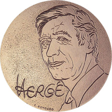 Médaille, Monnaie de Paris, Les Aventures de Tintin par Hergé