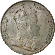 Coin, Hong Kong, Edward VII, Cent, 1905, AU(50-53), Bronze, KM:11