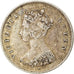 Coin, Hong Kong, Victoria, 10 Cents, 1876, Heaton, EF(40-45), Silver, KM:6.3