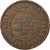 Moeda, Índias Orientais Neerlandesas, Wilhelmina I, 2-1/2 Cents, 1858, Utrecht