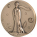 FRANCE, Arts & Culture, The Fifth Republic, Medal, MS(65-70), Bronze, 380.00