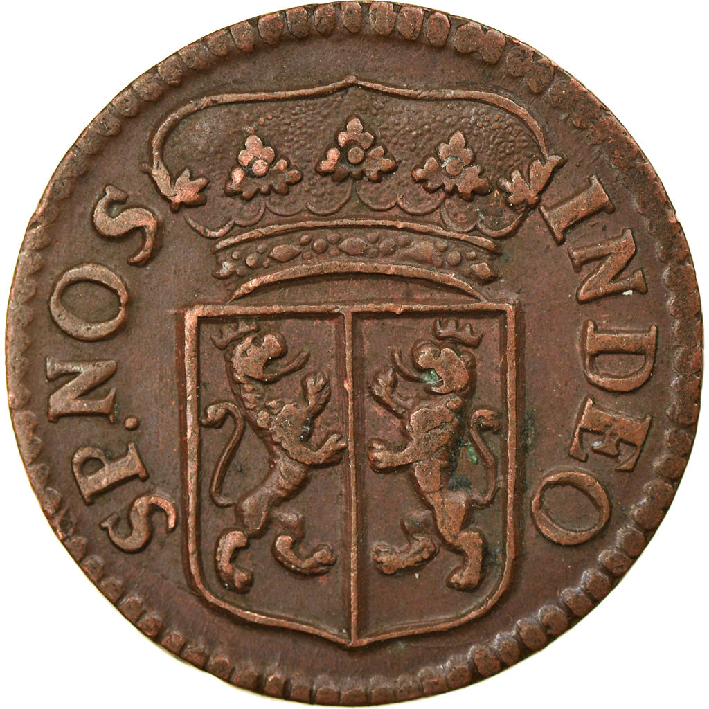 Moeda, Países Baixos, GELDERLAND, Duit, 1754, AU(50-53), Cobre, KM:88
