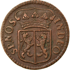 Moeda, Países Baixos, GELDERLAND, Duit, 1754, AU(50-53), Cobre, KM:88