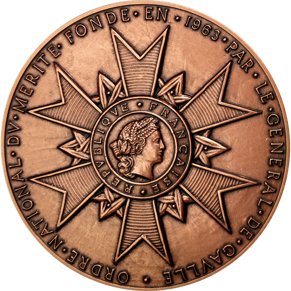 Médaille, Monnaie de Paris, Chevalier de l'Ordre National du Mérite
