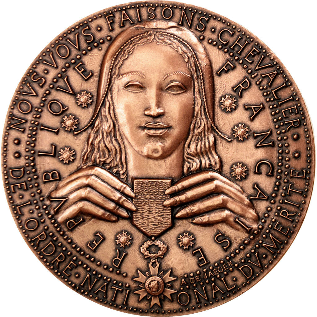 Médaille, Monnaie de Paris, Chevalier de l'Ordre National du Mérite