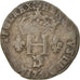 Moneta, Francia, Henri III, Double Sol du Dauphiné, 1582, Grenoble, MB+