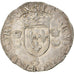Moneta, Francja, Henri II, Douzain aux croissants, 1555, Troyes, EF(40-45)